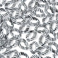 100 Stück Acryl-Verbindungsringe&nbsp;SACR-CJ0001-33