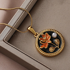 Collane con ciondolo a forma di fiore&nbsp;AK2795
