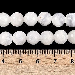 Brins de perles de sélénite naturelles&nbsp;G-G167-A02-01