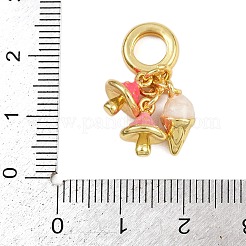 Messing emaille europäische baumeln charme&nbsp;KK-I352-25G