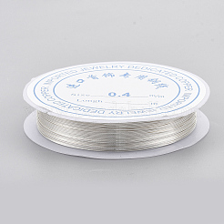 Fil de bijoux en cuivre rond&nbsp;CWIR-Q006-0.6mm-S