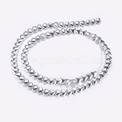 Non magnetici perle ematite sintetico fili&nbsp;G-P338-27A-6mm-S