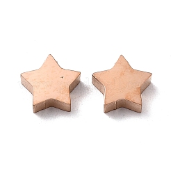Placcatura ionica (ip) ciondoli in acciaio inossidabile 304&nbsp;LS-STAS-F271-15RG