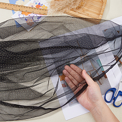Polyester-Mesh-Spitzenstoff&nbsp;DIY-WH0504-430B