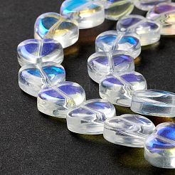 Cuentas de vidrio transparente hebra&nbsp;GLAA-F112-03G