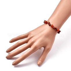 Bracelets de perles de nylon tressés réglables&nbsp;BJEW-JB05475-03