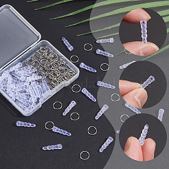 50 Stück Silikon-Staubschutzstöpsel für Handys&nbsp;DIY-SC0033-84B