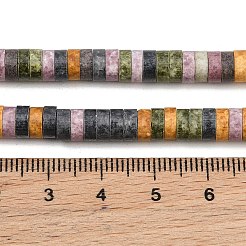 Hebras de cuentas de rueda heishi de porcelana mate&nbsp;PR-CBA03B0-03E