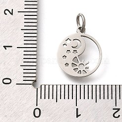 Anhänger aus 304 Edelstahl&nbsp;STAS-Z119-19P