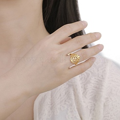 Anillo de dedo de acero inoxidable&nbsp;PW-WG67510-08