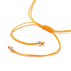 Bracelet à maillons en graines de verre&nbsp;BJEW-JB08894-04