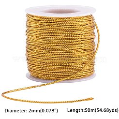 Schmuck geflochtenen Faden metallischen Korden&nbsp;MCOR-PH0001-01A