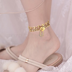 Ensembles de bracelets de cheville&nbsp;AJEW-AN00383-18