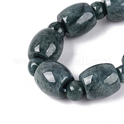 Natürliche Myanmar Jade Perlen Stränge&nbsp;G-Q608-17