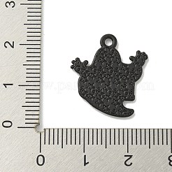 Halloween-Thema Legierung Emaille Anhänger&nbsp;X1-ENAM-I060-11A