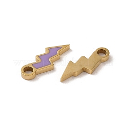 304 Edelstahl-Emaille-Anhänger&nbsp;STAS-L022-332G