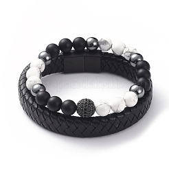 Set di braccialetti impilabili unisex&nbsp;BJEW-JB04896