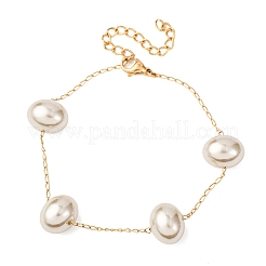 Bracelets en perles d'imitation acrylique&nbsp;BJEW-F519-01G