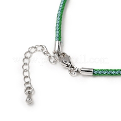 Fabrication de colliers en cordon tressé en nylon de 2.5 mm&nbsp;FIND-G095-01P-06