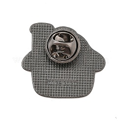 Weihnachtsthema Zinklegierung Emaille Pin Brosche für Rucksack Kleidung&nbsp;JEWB-R003-02EB-07