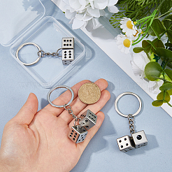 3 porte-clés en alliage de zinc&nbsp;KEYC-FH0001-74