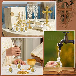 12 Stück leere Weihwasserflaschen aus Glas für religiöse Zwecke&nbsp;AJEW-GA0008-90A-AG