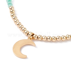 Set di collane con ciondolo stella e luna per ragazze adolescenti&nbsp;NJEW-JN03738-03