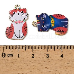 Pendente smaltati in lega&nbsp;FIND-I064-03G-04