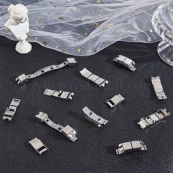 20 set di 2 fermagli per cinturini per orologi rettangolari in acciaio inossidabile 201&nbsp;STAS-DC0011-60