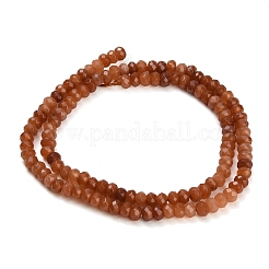 Chapelets de perles en jade blanc naturel teinté&nbsp;GG-CBAF9EE-A07-3x4mm