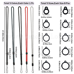 5 pz 5 colori cinghie da collo in poliestere&nbsp;DIY-GF0008-11