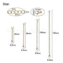 Extensor de cadena de acero inoxidable 304 de 4 hebra y 4 estilos&nbsp;STAS-YW0001-10G