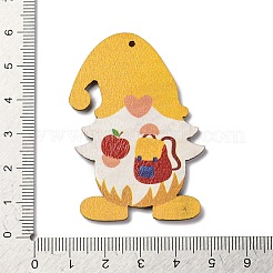 Bedruckte Holzanhänger&nbsp;WOOD-B009-02A