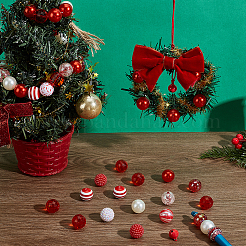 Kits de perles de Noël rondes à faire soi-même&nbsp;DIY-PH0034-05