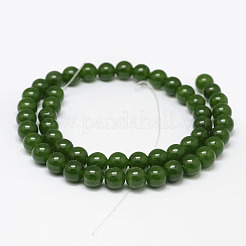 Natur Taiwan Jade Perlenstränge&nbsp;G-F342-03-8mm