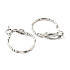 Accessoires de boucle d'oreille huggie hoop en fer&nbsp;IFIN-E025-01A-P