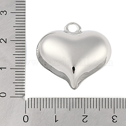 Hohle Messinganhänger zum Valentinstag&nbsp;KK-M289-03Q-P
