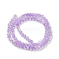 Trasparenti perle di vetro placca fili&nbsp;EGLA-S056-4mm-23