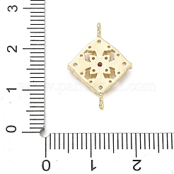 Colgantes de rhinestone de bronce&nbsp;RB-CBAA948-02G