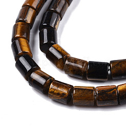 Natürlichen Tigerauge Perlen Stränge&nbsp;X-G-N326-150-B02