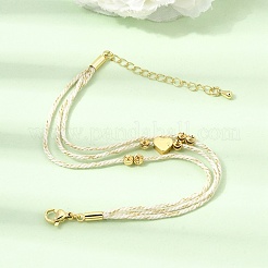 Braccialetti multistrato in poliestere&nbsp;FB-CBA983F-02G-01