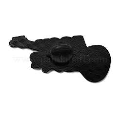 Spille smaltate a tema rock con chitarra elettrica e scritta rock star.&nbsp;JEWB-D310-04EB-03