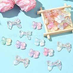 20pcs 2 Arten transparente Harzcabochons&nbsp;RESI-YW0005-43