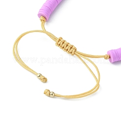 Pulsera con dije rectangular de semillas de vidrio miyuki&nbsp;BJEW-MZ00037-04