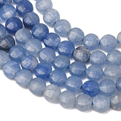 Stränge aus naturblauen Aventurinperlen mit Farbverlauf&nbsp;GG-CBA9631-D02-01