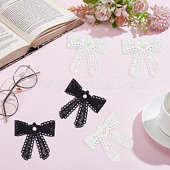 20 Stück 2 Farben Polyester Bowknot Ornament Zubehör&nbsp;DIY-CY0002-21
