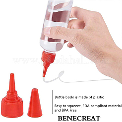 Leere Plastikflasche für Flüssigkeit&nbsp;DIY-BC0009-17