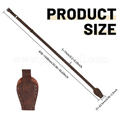 Schultergurt aus PU-Leder für Bogenschießen&nbsp;AJEW-WH0485-73