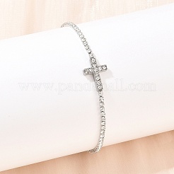 304 Edelstahl-Cup-Ketten-Armbänder für Damen&nbsp;BJEW-D364-01A-P