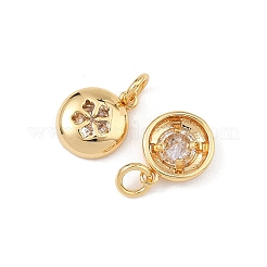 Valentinstag-Anhänger aus Messing mit klaren Zirkonia&nbsp;XGRQ3P345-592G